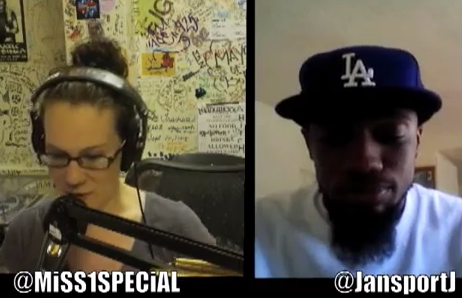 JansportJ Calls In To Special Sundays Radio Show w/ Miss Special [VIDEO]