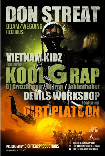 Don Streat “Vietnam Kidz”  ft. Kool G Rap x “Devils Workshop” [DOPE!]