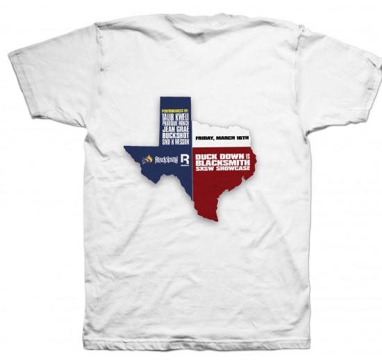 Limited-Edition Duck Down x Blacksmith SXSW 2012 Reebok T-Shirt x Contest