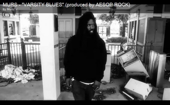 Murs “Varsity Blues” (Produced by Aesop Rock) [VIDEO]