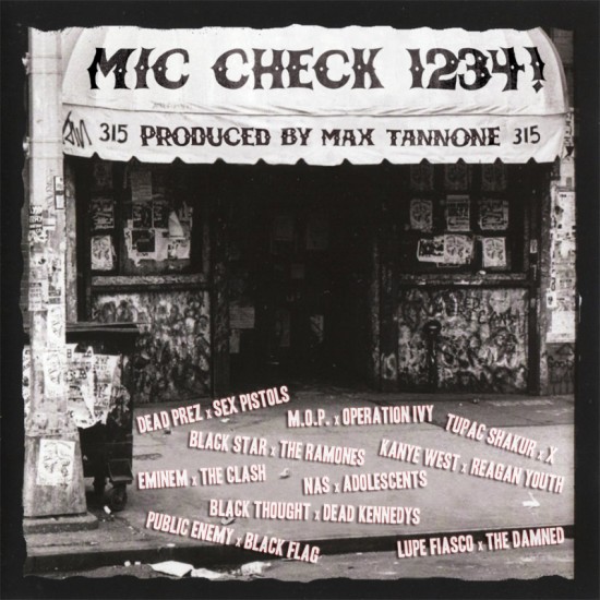 Max Tannone “Mic Check 1234!” (Rap x Punk Remixes) [DOPE!]