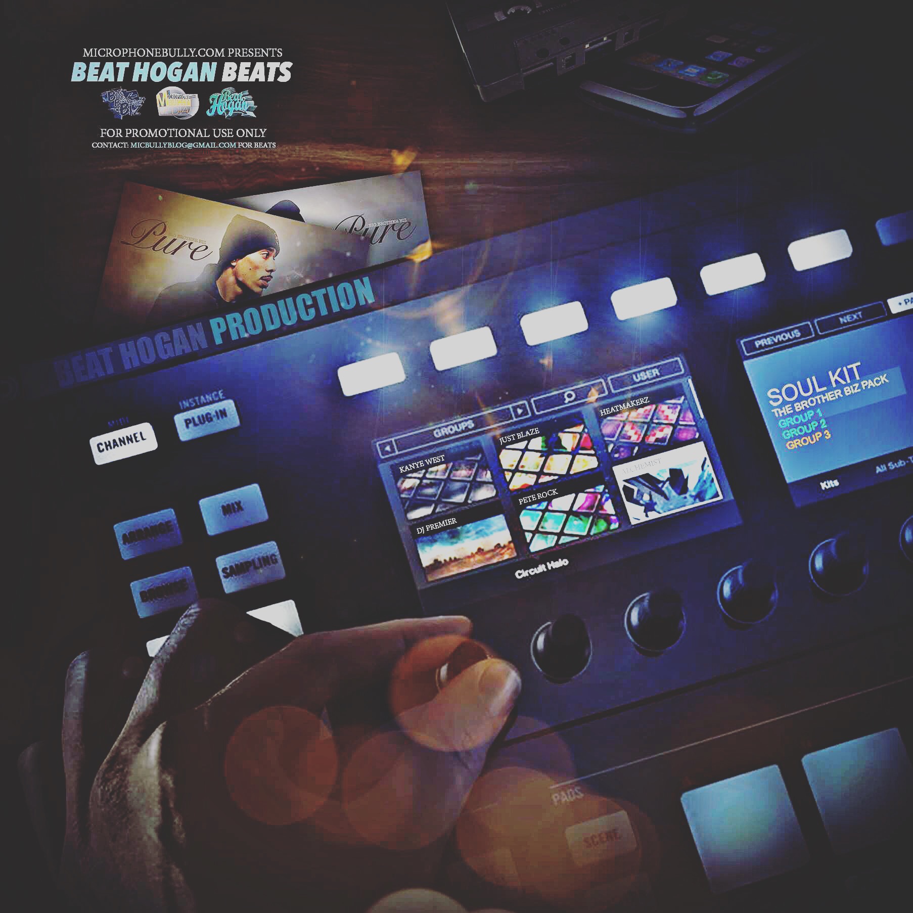 Music: The Beat Hogan “Instrumental Project” presented by @MicrophoneBully / @BigBrotherBiz