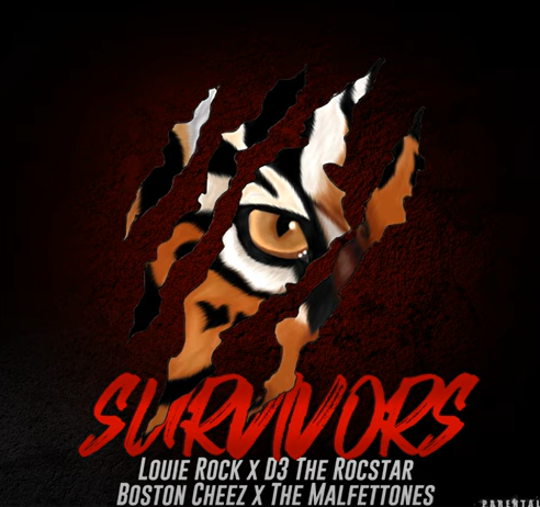 Louie Rock, Nicholas Malfettone, Robert Malfettone, Boston Cheez and D3 The Rocstar Team Up For New Record, “Survivors”