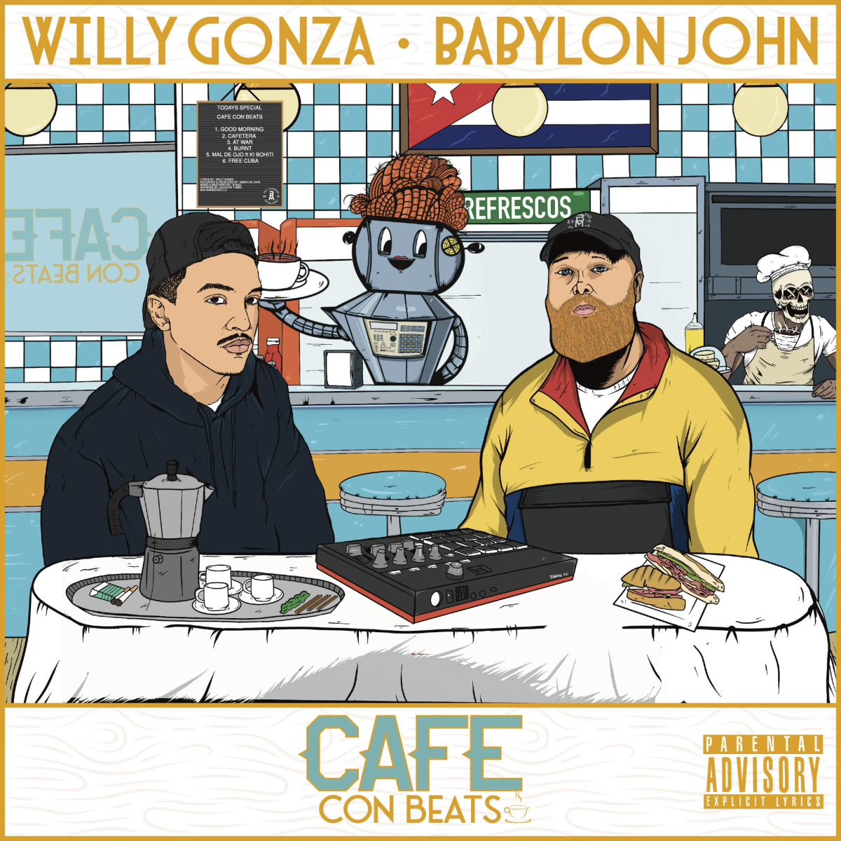 Willy Gonza and Babylon John Collab And Release “Cafe Con Beats”