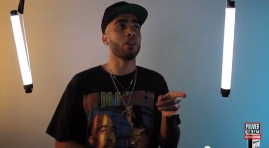 Bizzy Crook Breaks Down Verse From “Oath” for Power 106 LA [VIDEO]